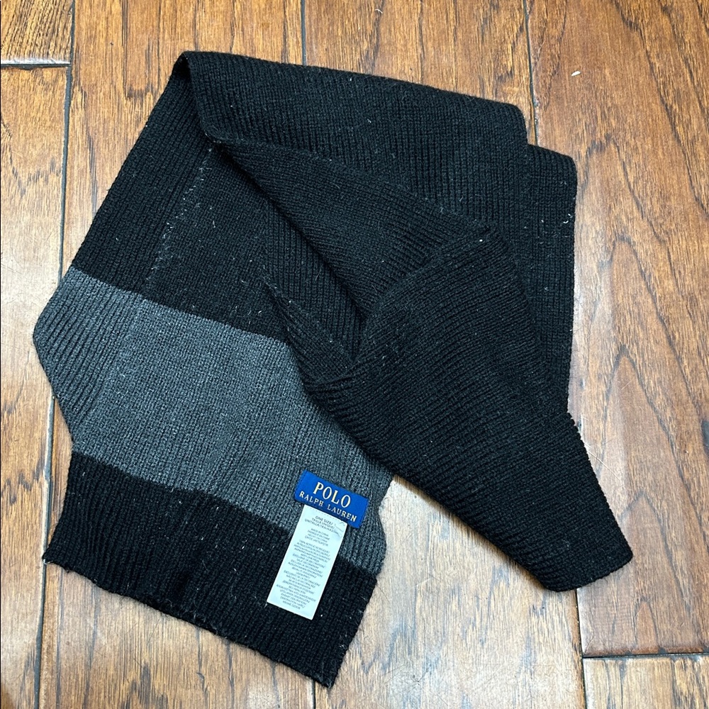 Polo by Ralph Lauren Gray Scarf